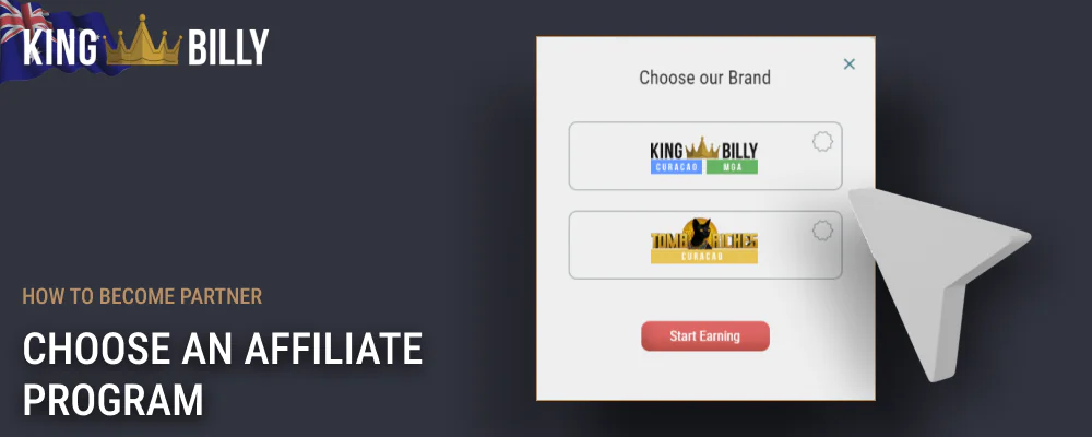 Choose King Billy Affiliate Program